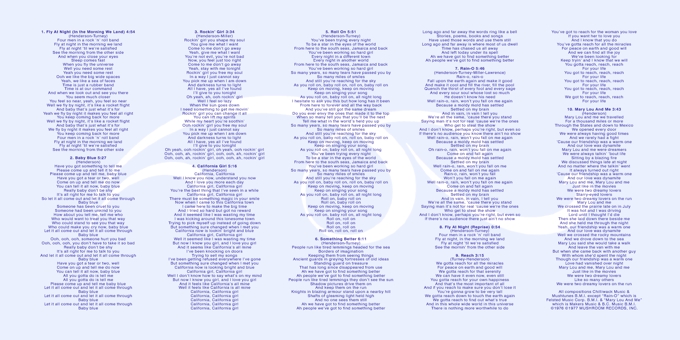 Booklet - Inside