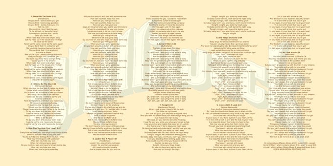 Booklet - Inside